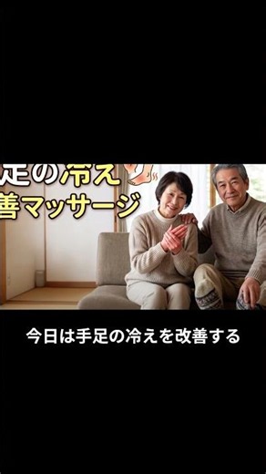 冷え改善】3分で手足が温まるマッサージ / 70代でもできる血流アップケア / 冬におすすめ！冷え取りルーティン / #シニア健康 / #雑学 / #介護リフト