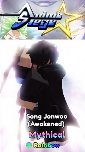 I Got Mythical Sung Jinwoo in Anime Siege Roblox! 🔥😱