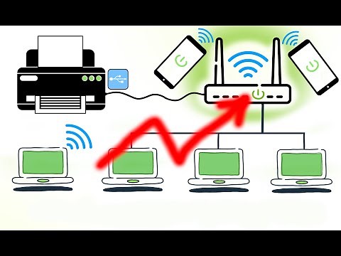 🖨 How to convert a USB printer into a WiFi printer. Method I