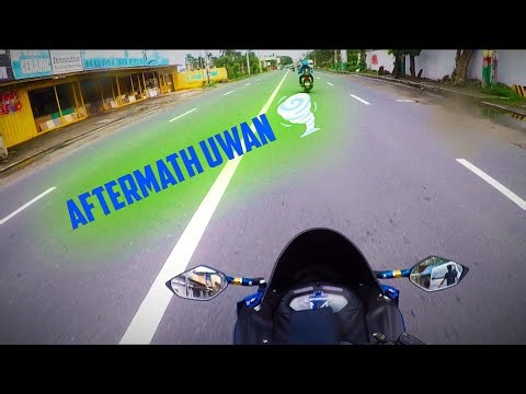 RIDE TO WORK AFTER TYPHOON | GPR 250Xplorer v2