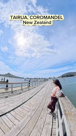 Here’s a clip of our short walk to the wharf of 📍Tairua. Tairua is a beachside town located on the east coast of the Coromandel Peninsula in the North Island of New Zealand in the Thames-Coromandel District. It is located 150 kilometres (93 miles) east of Auckland and 125 kilometers (78 miles) north of Tauranga. It lies at the mouth of the Tairua River on its north bank and on the small Paku Peninsula #tairua #coromandel #newzealand #travels #fblifestyle #motorhometravels | The Gibsons of New Z