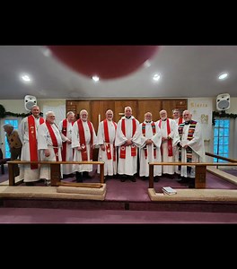 From the Installation of Pastor Scott Kirchoff at Holy Lamb Lutheran Church, Myrtle Beach, SC January 5, 2025 | Holy Lamb Lutheran Church LCMS