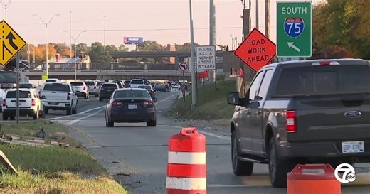 'It's a nightmare': Royal Oak construction project causes chaos near 11 Mile and I-75
