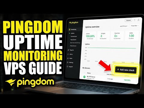 How to enable uptime monitoring with Pingdom for VPS - Detailed Guide