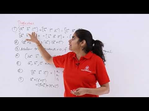 Class 12th – Properties of Scalar Triple Product | Vector Algebra | Tutorials Point