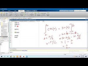 3 Integral value using MATLAB function