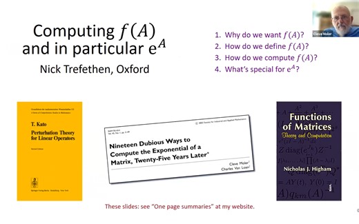 06 - Matrix exponential and perhaps other functions of matrices