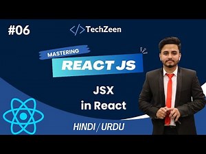React JS Tutorial #06: JSX in React JS | What is JSX and why we use JSX in React JS #reactjs #jsx