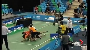 Sports Fights Compilation Hockey , Football even Badminton and Bodybuilding - video Dailymotion