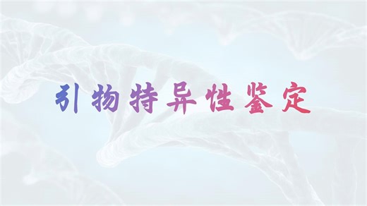 引物特异性鉴定（BLAST/Primer BLAST）