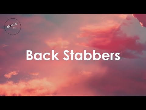 The O'Jays - Back Stabbers (Lyrics)