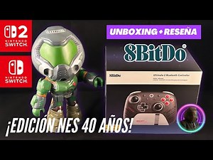 8BitDo Ultimate 2 Controller NES 40th Edition | Unboxing y reseña en Nintendo Switch