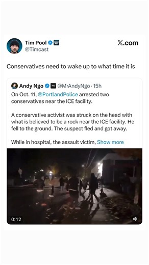 Tim Pool | Conservatives Need to Wake Up to What Time It Is | Instagram