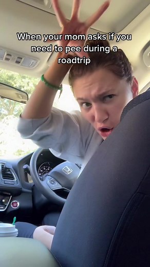 What’s scarier, a full bladder or an angry mother?! #pov #fypシ