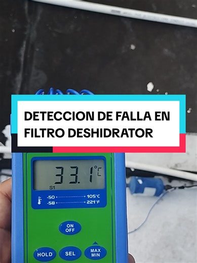 Detección de Falla en Filtro Deshidratador HVAC