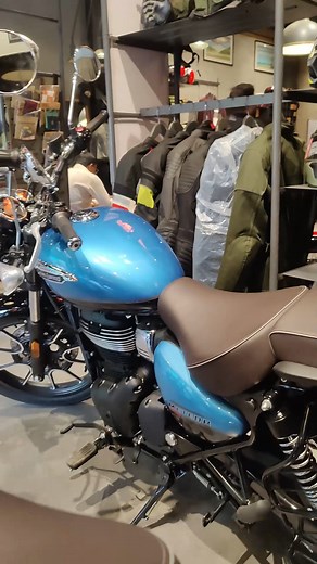 287K views · 4.6K reactions | New Bullet Blue Color 2025 #shorts #RoyalEnfield #BikeLovers #REShorts #shortfeed #Classic350 #reels | Arni Motors | Facebook