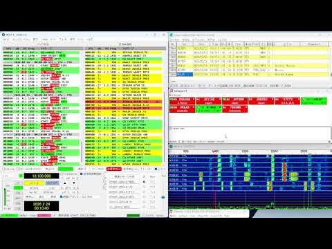 【WSJT-X 3.0 FT8 18MHz】2026 02 24 09 01 14