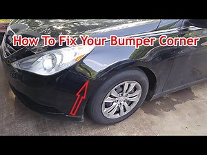 How To Fix Your Bumper Corner With Broken Tabs