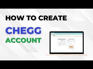 How to Create a Chegg Account