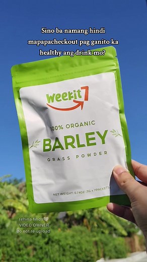 7 Sachets Barley Powder Drink - Boost Your Health Naturally!