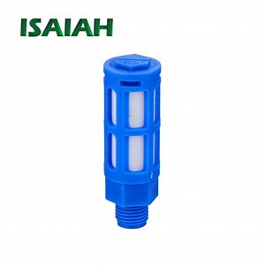 [Hot Item] PSU Plastic Small Silencer Pneumatic Black Blue Air Quick Exhaust Muffler for Air Compressor