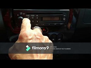 How to enter the unlock code of the car radio of a Dacia Duster