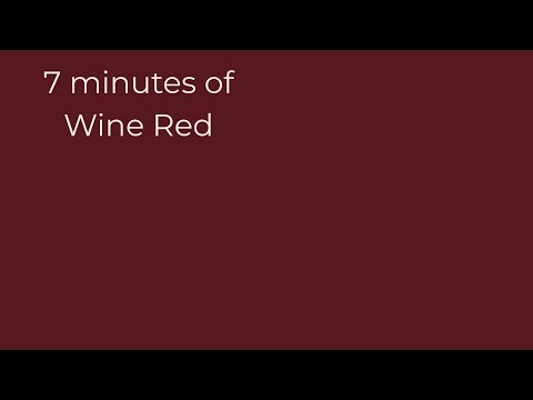7 minutes of Wine Red Screen #58181F