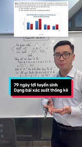 79 Ngày Đến Tuyển Sinh: Bài Xác Suất Thống Kê