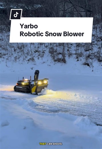 Robotic Snow Blower: Meet the Yarbo Snow Removal Solution