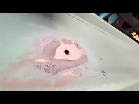 How to repair boat hull water leak - Easy Rivet fix