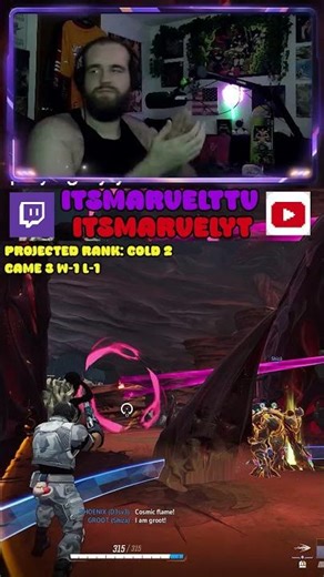 NO ULT NECESSARY ITS THE SCARE FACTOR#games #gaming #trending #marvel #marvelrivals #recommended