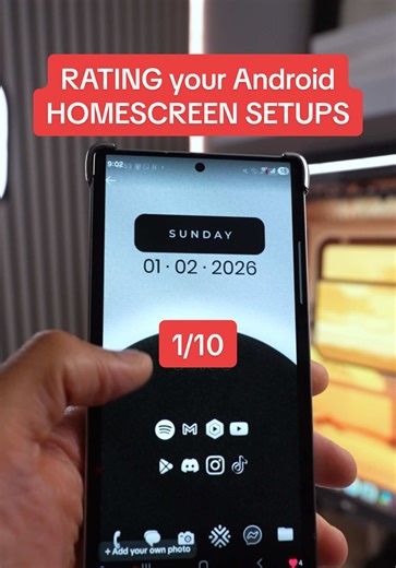 Rating your Android Homescreen Setups 😳 #android #homescreen #homescreensetup #launcher #tech
