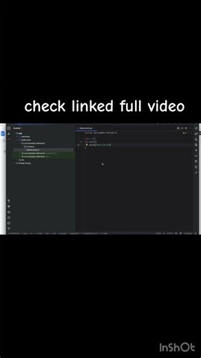 kotlin first program #kotlin #shorts #android