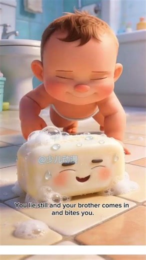 Poor soap! #shorts #cartoon #funny #kids #fyp