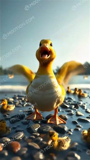 Sad Duck Story 🦆💔 | Emotional Cartoon Story for Kids | 30 Seconds