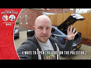 4 Ways to open the boot on the Polestar 2