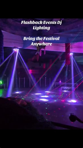 Bring the Festival Anywhere with DJ Lighting