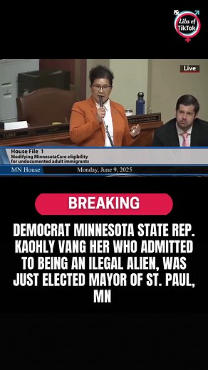 17K views · 745 reactions | Democrat Minnesota State Rep. Kaohly Vang Her who ADMITTED to being an ILEGAL ALIEN, was just elected mayor of St. Paul, MN Unreal. She needs to be deported @dhsgov | Libs of Tik Tok | Facebook