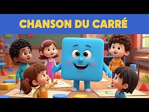 CHANSON DU CARRÉ ⬛ Chanson éducative pour enfants | Enfants Musulmans TV