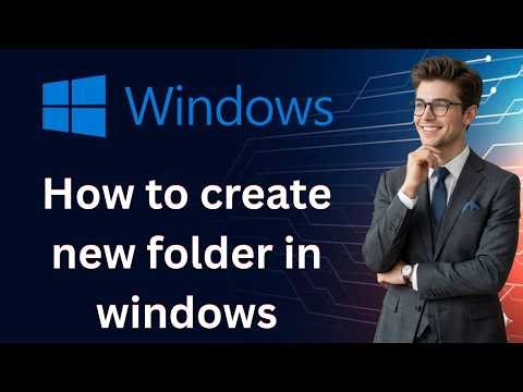 How to create new folder in windows file explorer (Latest Update)
