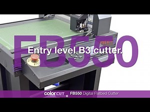 Intec ColorCut FB550 Flatbed Cutter