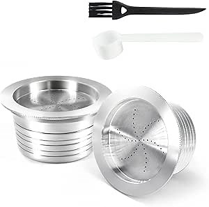 Stainless Steel Reusable Espresso Coffee Pods ONLY for Lavazza Blue Lb951/Blue Lb300/Classy Plus Refillable Capsules Reusable Coffee Pods(1pcs)