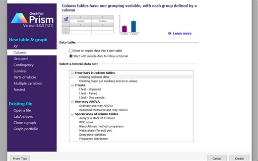 【软件安装教程】数据处理绘图软件/Graphpad prism 9教程及安装包（最新）
