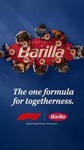 4.3K views | We are proud to announce our partnership with Formula 1, two iconic brands steeped in Italian heritage, that bring us together over a shared passion and experience. The table is set, the race is on, and everyone’s welcome. #Barilla #Formula1 | Barilla | Facebook