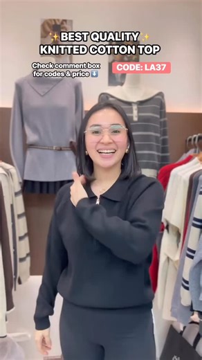 Style2Go PH on Instagram: "✨BEST QUALITY✨ KNITTED COTTON TOP CODE: LA37 PRICE: 1,200 PESOS ETD: 2nd week of March FREESIZE: Bust max 48” To order, DM or comment code: LA37Gray LA37Maroon LA37Sky LA37Lilac LA37Sage LA37Beige LA37Cream LA37Yellow LA37Pink LA37Black 🛑SAMPLE CODE: LA37Gray _______________________ ▪️FREE AIR SHIPPING BKK TO PH. Local SF applicable. ▪️This item is imported/ships from overseas. Delivery is 4-6 weeks ▪️Please be sure of your size before purchasing. No return and exchan