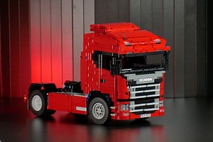 LEGO MOC-6086 NextGen SCANIA truck (Technic 2016)