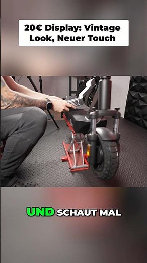 20€ Reifendruck mit Display: Coole Stoppuhr Optik! #shorts