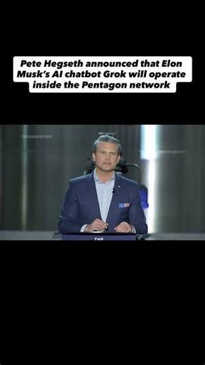 Don Lemon on Instagram: "Defense Secretary Pete Hegseth announced that Elon Musk’s AI chatbot Grok will operate inside the Pentagon network, joining Google’s generative AI engine. Thoughts? Credit: @apnews"