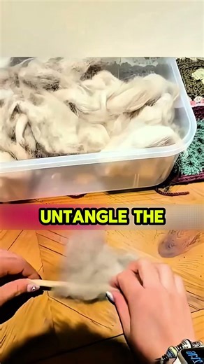 She Saved Her Dog’s Fur for 2 Years… Then Made THIS 😳🐶