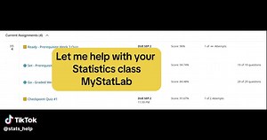 Expert MyStatLab Statistics Help for Students